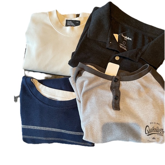 4 mens shirts/sweaters all large - Picture 1 of 1